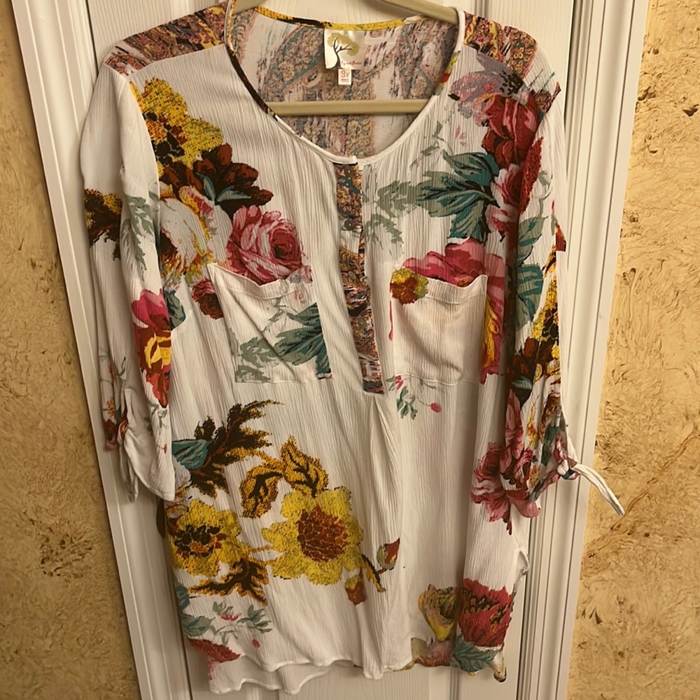 Fig and Flower Shirt - 3X